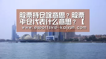 股票持仓啥意思?股票平仓代表什么意思?【开云赛事】(图1) 开云篮球